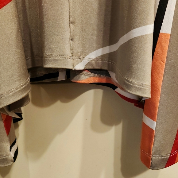 Joseph Ribkoff strappy top, silky,   sz 14 - Picture 4 of 4